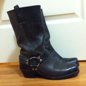 Frye harness boot